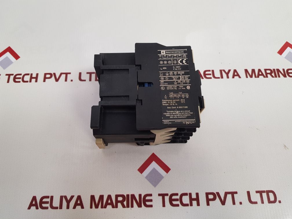 Telemecanique Lc1 D25 10 Contactor

