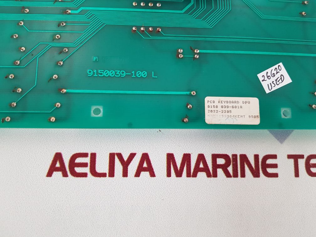 Saab marine 9150039-100 k pcb keyboard dpu 9150039-100 l