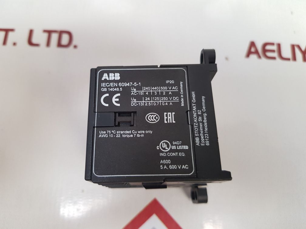 Abb K6-22Z Contactor Relay 110-127V
