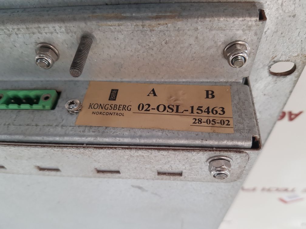 Kongsberg norcontrol 8100193 rev.b1 ocp 8810 s2 nt w/dimmer aue-909