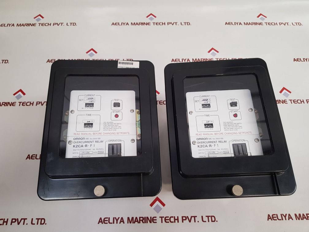 Omron K2Ca-r-f1 Overcurrent Relay 84A169
