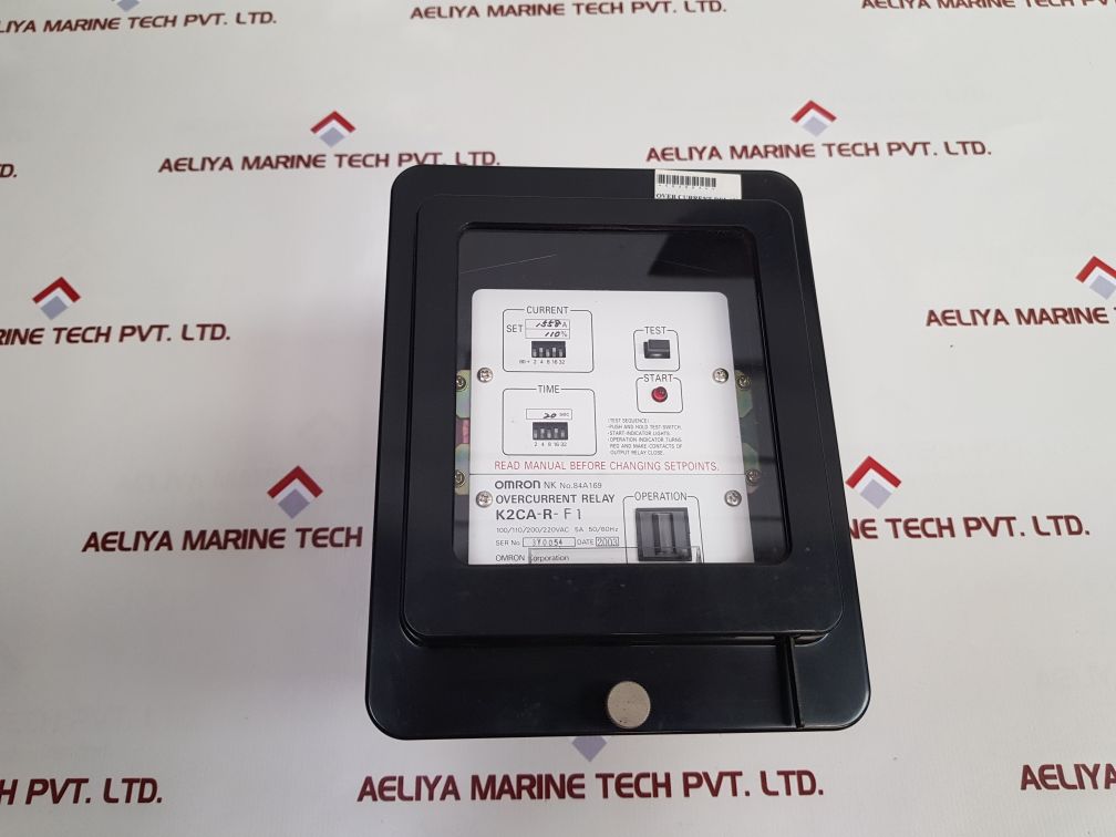 Omron K2Ca-r-f1 Overcurrent Relay 84A169

