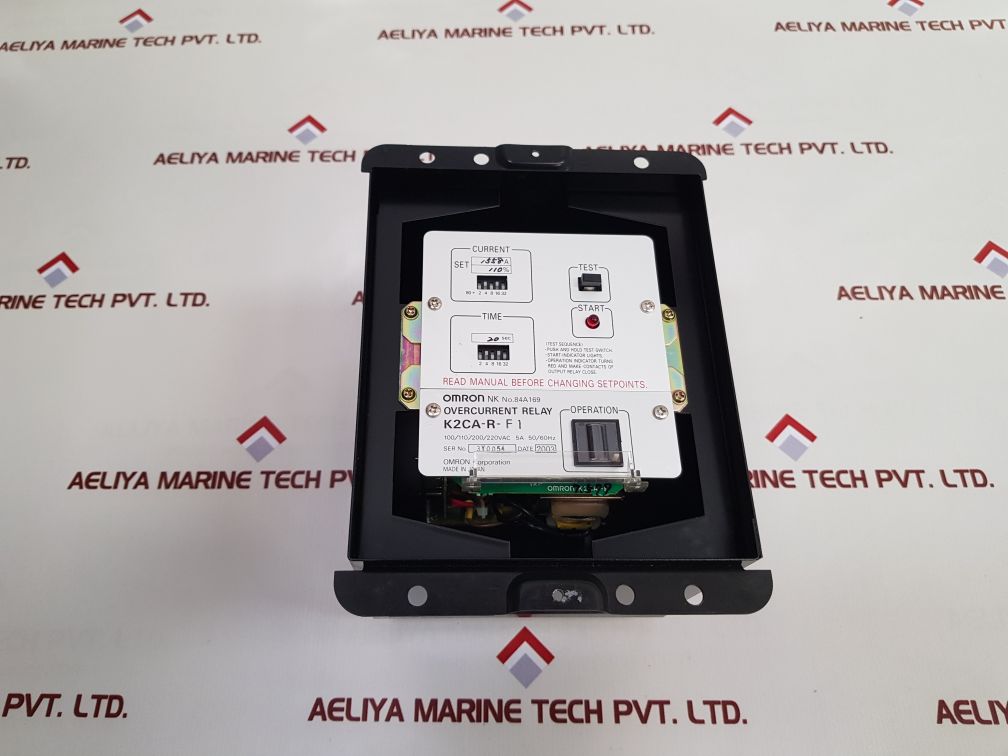 Omron K2Ca-r-f1 Overcurrent Relay 84A169

