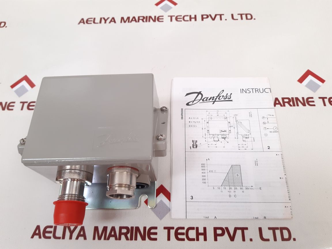 Danfoss Emp 2 Pressure Transmitter 084G2111 New
