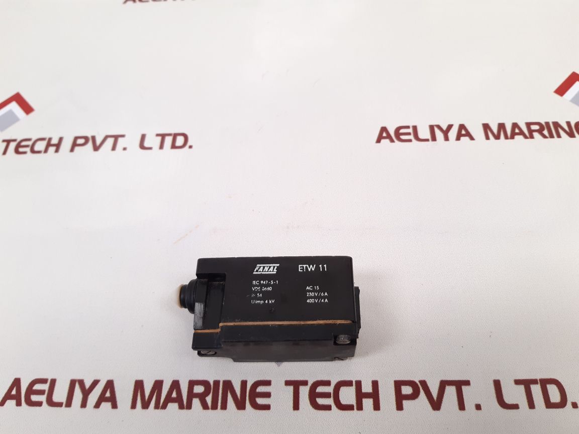 Fanal Etw 11 Limit Switch
