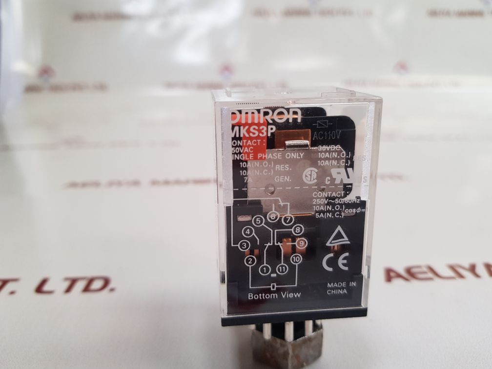 Omron Mks3P Relay 10A New
