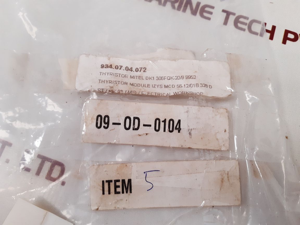 Ixys Mcd 56-16 Io1B Thyristor Module
