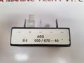 Aeg B6 500/670-40 Phase Bridge Rectifire
