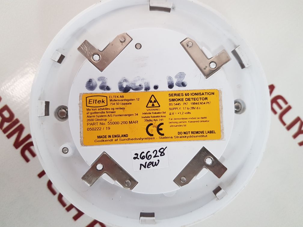 Eltek 55000-200 mar series 60 ionisation smoke detector