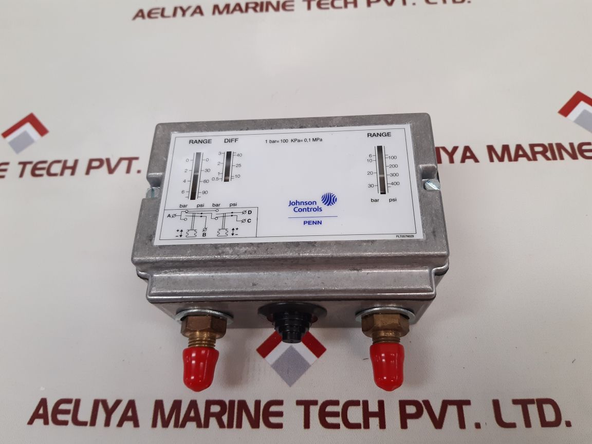 Johnson Controls P78Lca-9300 Pressure Control New
