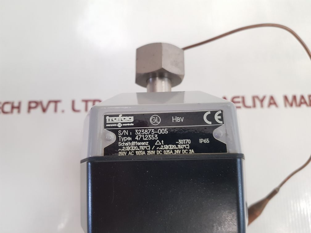 Trafag 471.2353 Pressure Temperature Switch /Thermostat New

