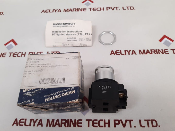 Micro Switch Pth3151 Push Button

