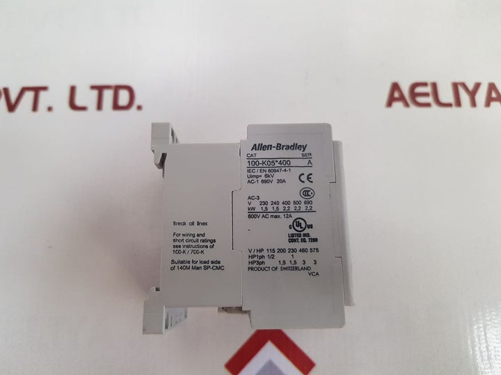 Allen-bradley 100-k05Kf400 Mini Contactor Ser A
