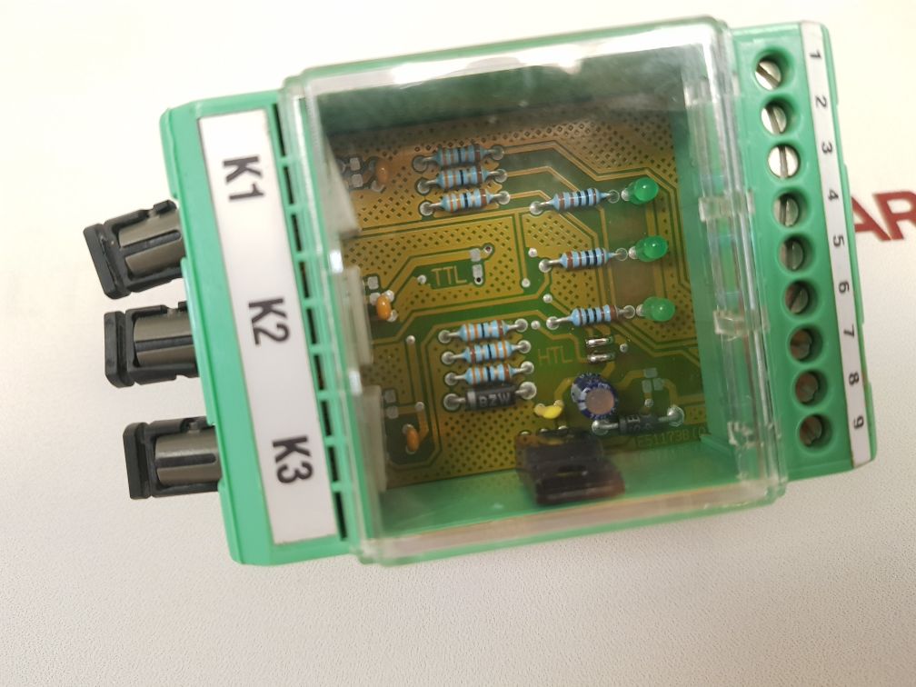 Hubner Heag174St Fiber Optic Link New
