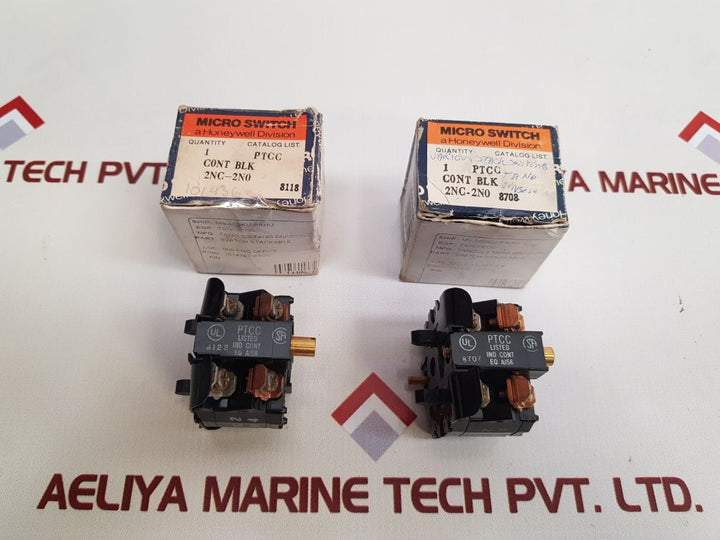 Honeywell Ptcc Contact Block 2Nc-2No
