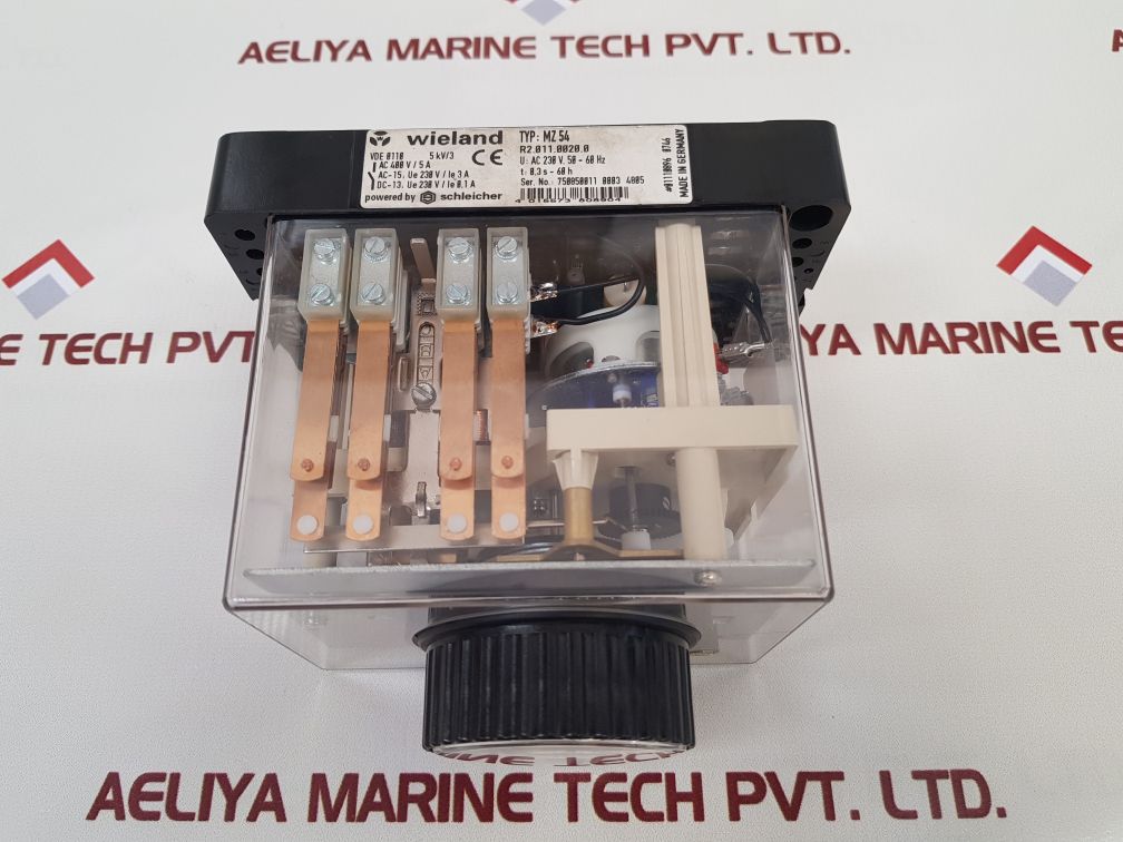Wieland Mz54 Timing Relay R2.011.0020.0
