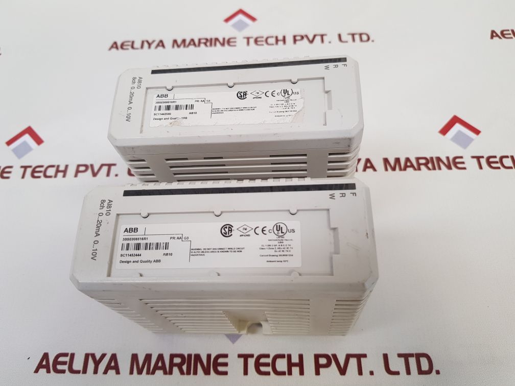 Abb 3Bse008516R1 Analog Input Module Ai810 Pr: Aa
