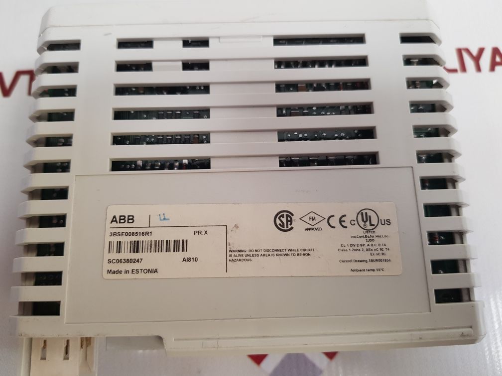 Abb 3Bse008516R1 Input Module Ai810 Pr: X
