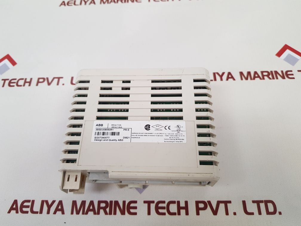 Abb 3Bse008550R1 Digital Input Module Di821 Pr:E Used

