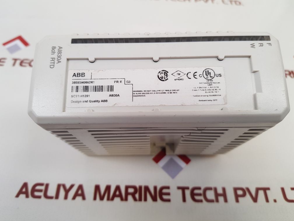 Abb 3Bse040662R1 Analog Input Module Ai830A Used
