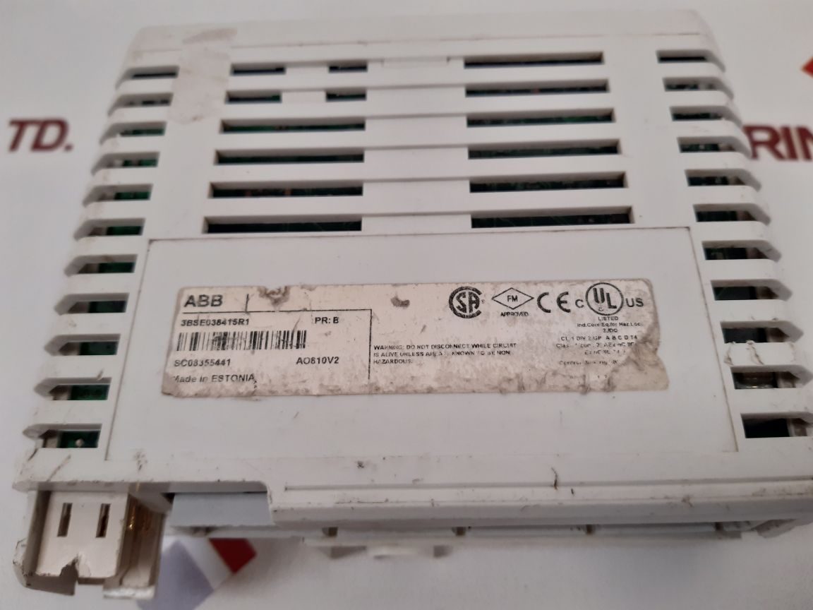 Abb 3Bse038415R1 Output Module Ao810V2 Pr: B
