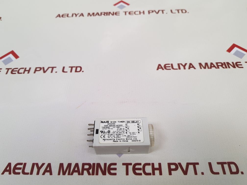 Matsushita Electric S1Dx-a2C10S-ac120V Relay Timer
