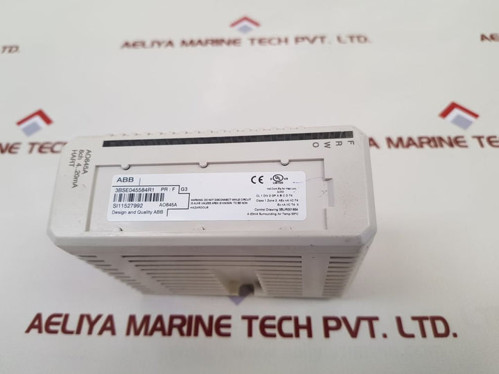 Abb 3Bse045584R1 Analog Output Module Pr:F
