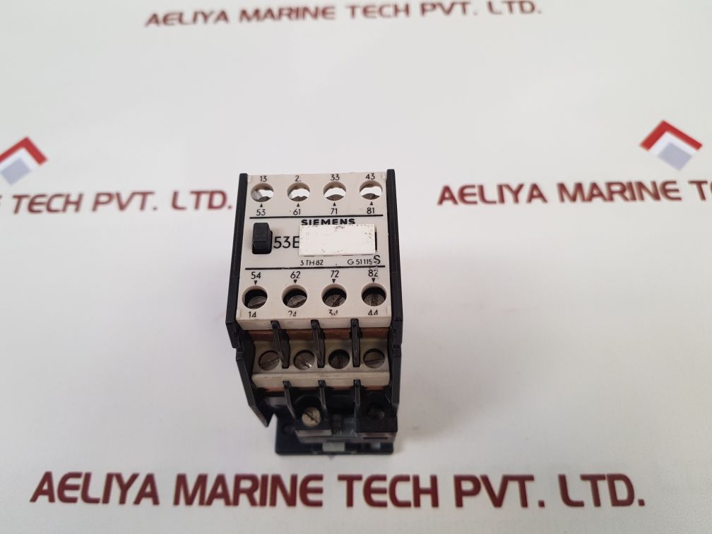 Siemens 3Th82 53-0A Contactor Relay
