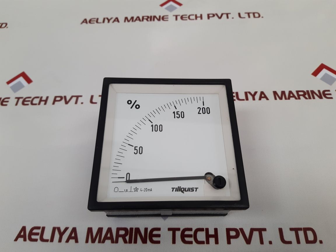 Tillquist Mgm962690 Panel Meter

