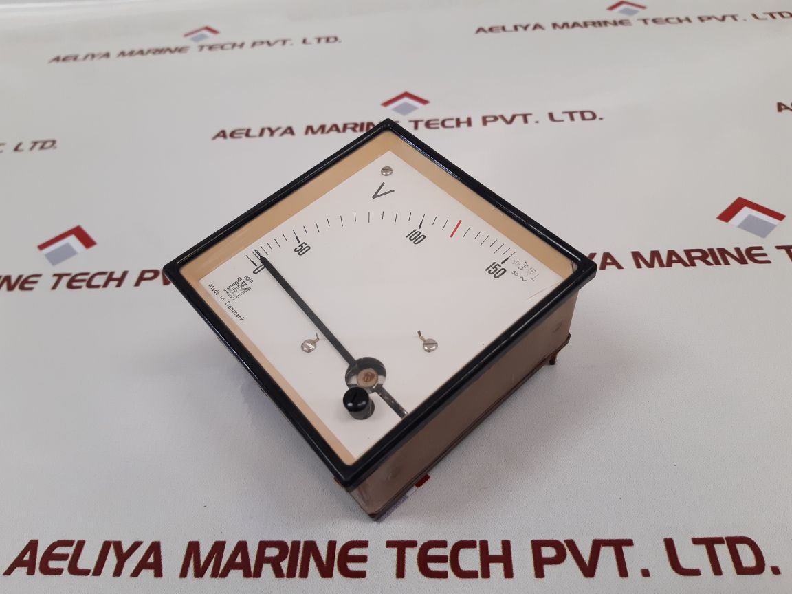 Helweg Mikkelsen Voltage Meter 0 To 150 V
