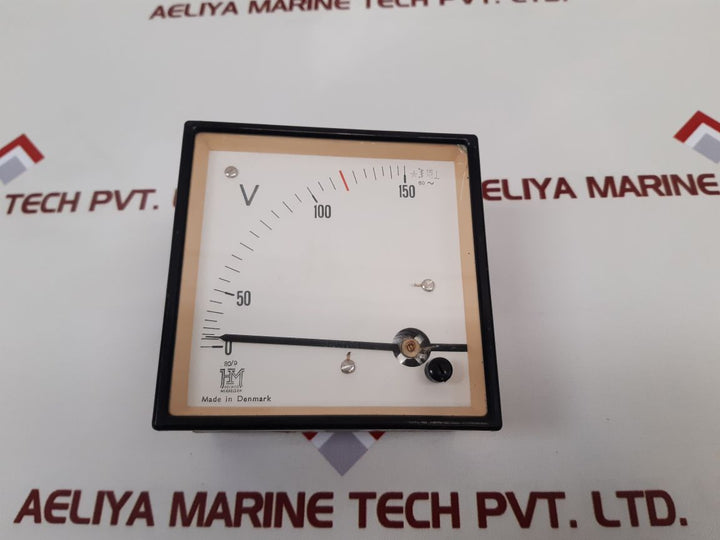 Helweg Mikkelsen Voltage Meter 0 To 150 V
