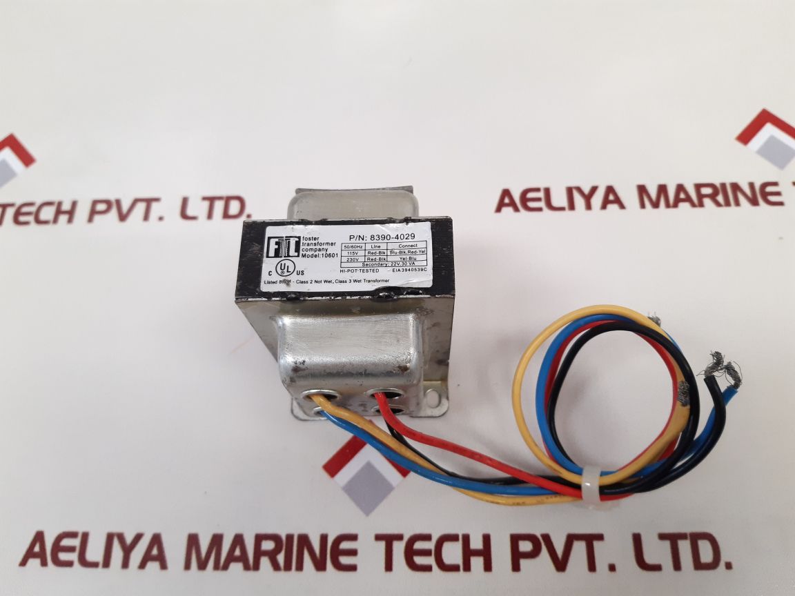 Foster 10601 Transformer 8390-4029

