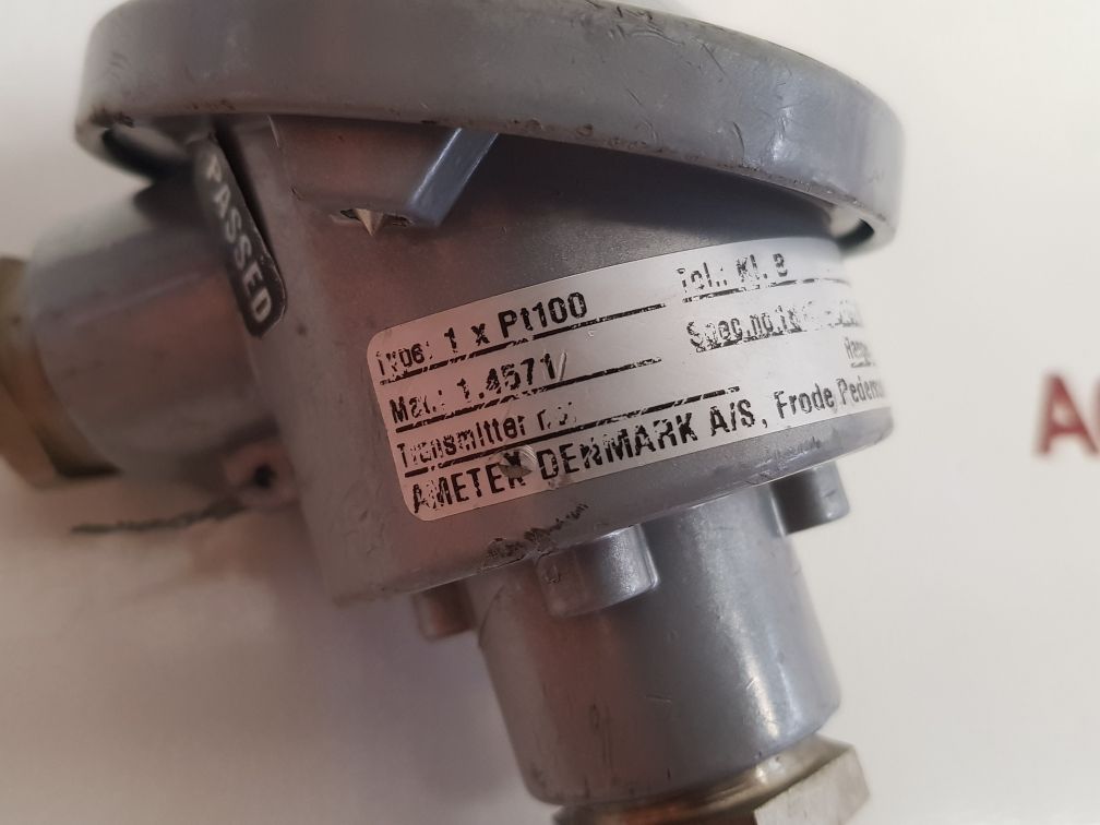 Ametek 1 X Pt100 Temperature Sensor 104628
