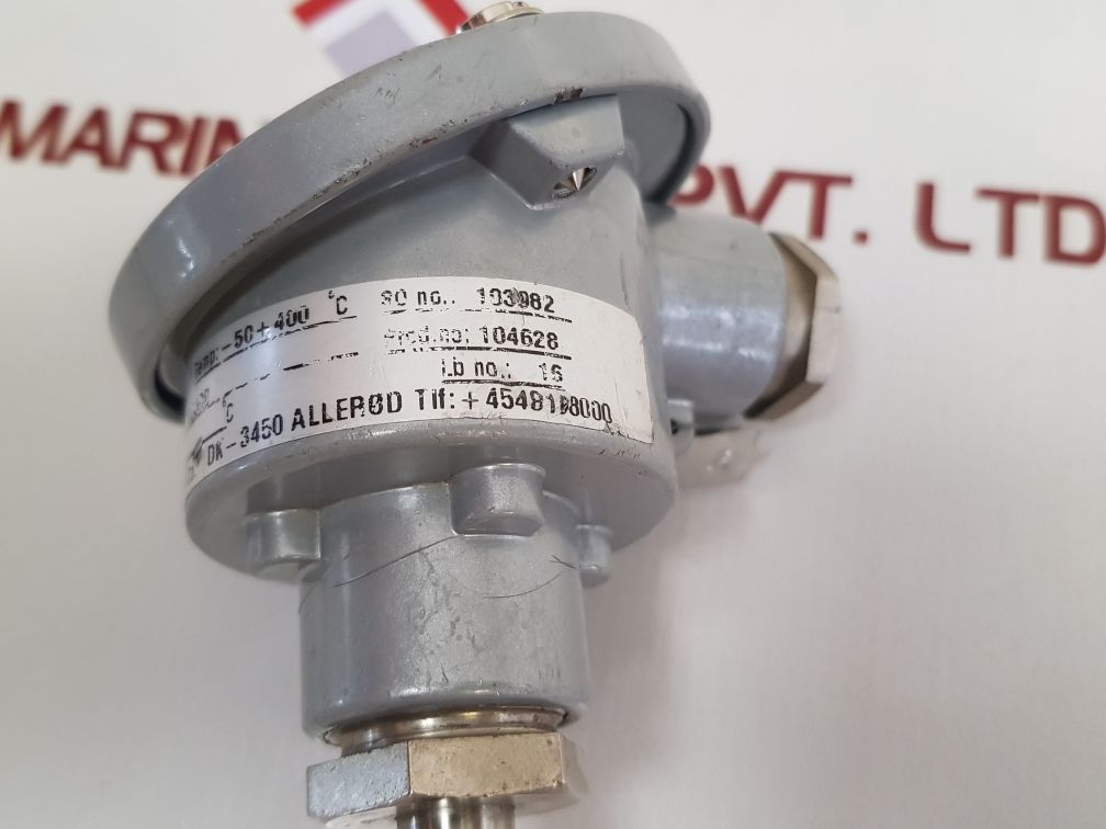 Ametek 1 X Pt100 Temperature Sensor 104628
