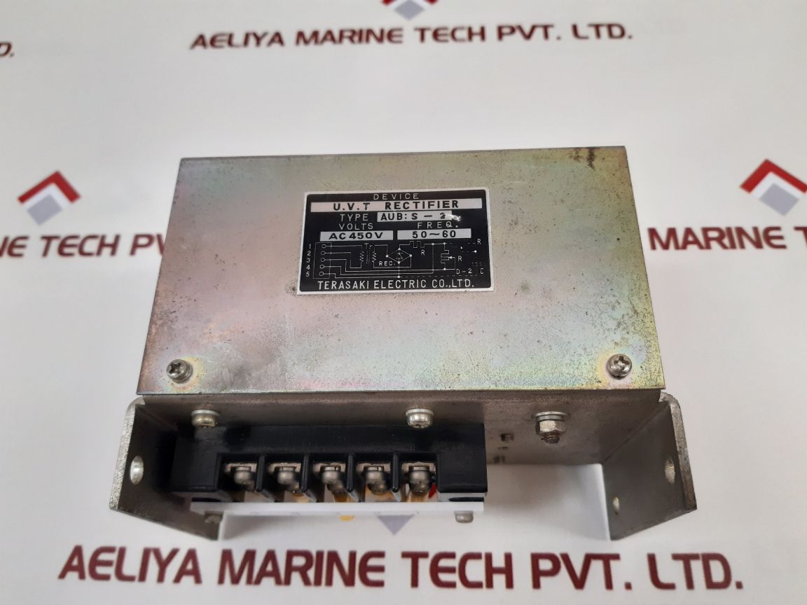 Terasaki Electric Aub: S – 2 U.V.T Rectifier

