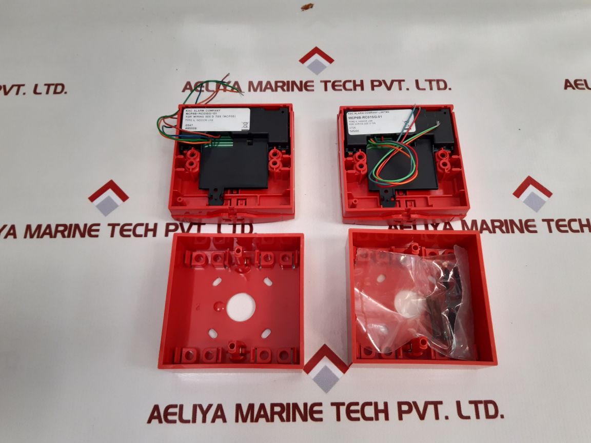 Kac Alarm Mcp6B-rc01Sg-01 Surface Mounted Manual Call Point
