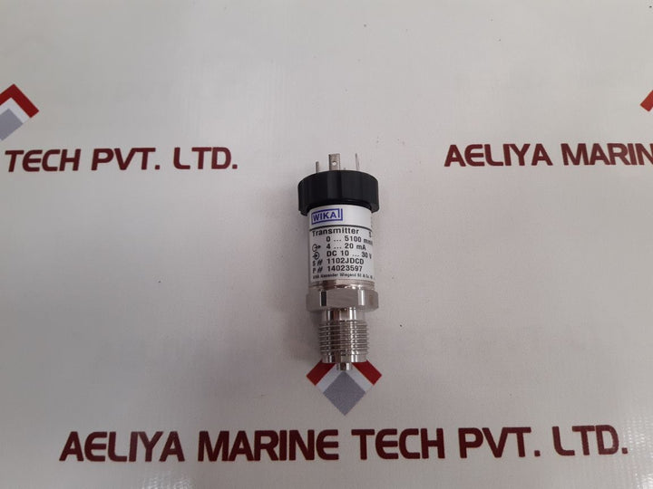 Wika S-10 Pressure Transmitter 14023597 New
