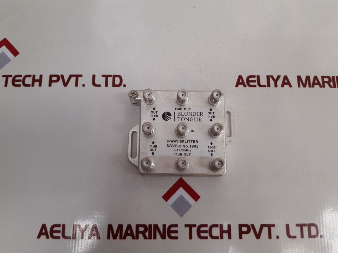Blonder Tongue Scvs-8 8-way Splitter 5-1000Mhz Used
