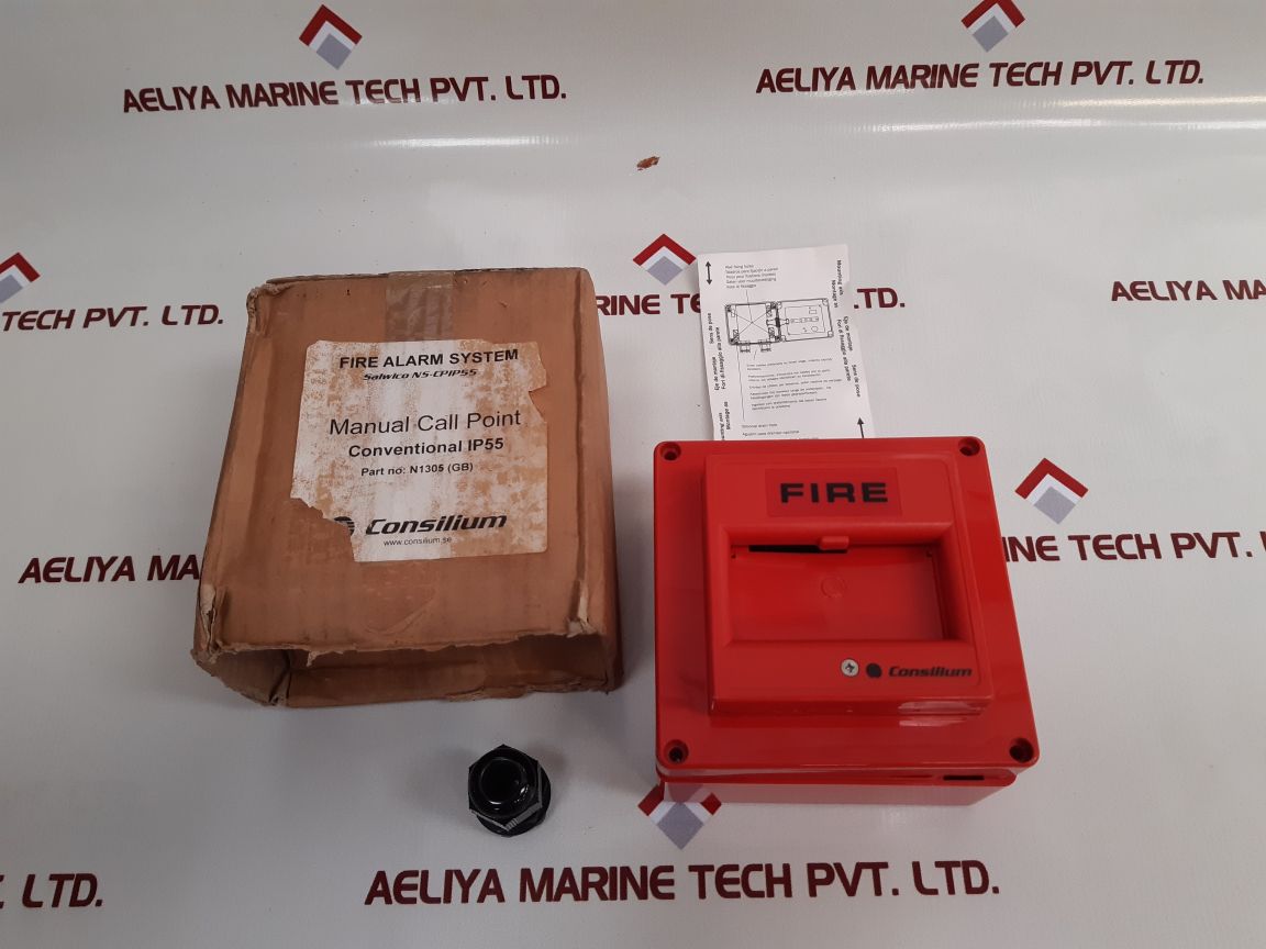 Consilium N1305 (Gb) /Ip55 Fire Alarm System(Manual Call Point)
