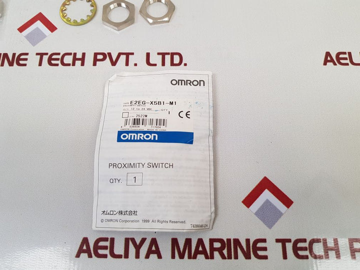 Omron E2Eg-x5B1-m1 Proximity Switch
