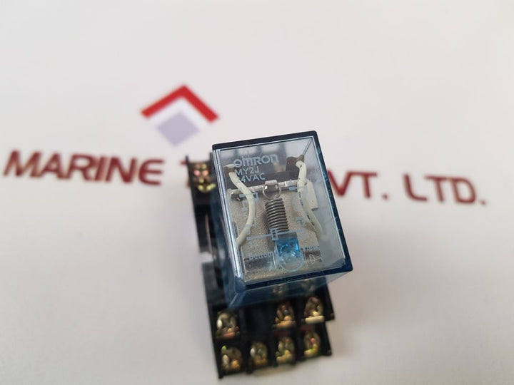 Omron My2J Relay With Sy4S-05 Base
