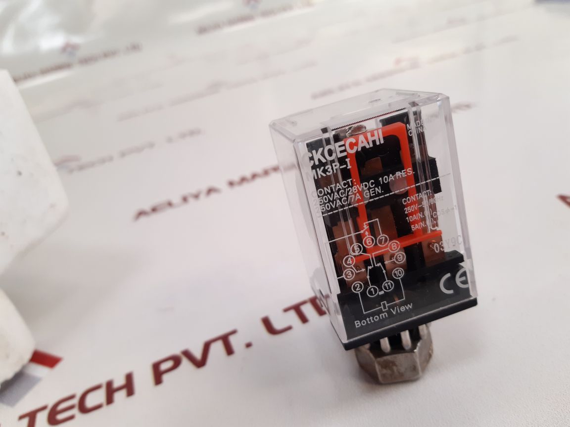 Set Of 5X Ckcecahi Mk3P-i Relay 250V
