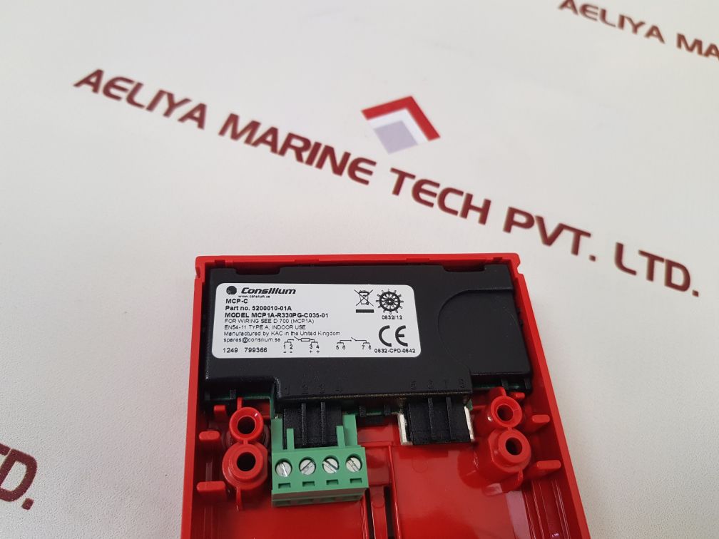 Salwico Consilium Mcp-c 5200010-01A Fire Alarm System
