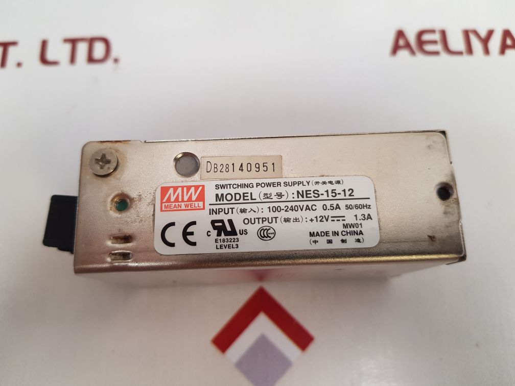Mean Well Nes-15-12 Switching Power Supply 300V 10A
