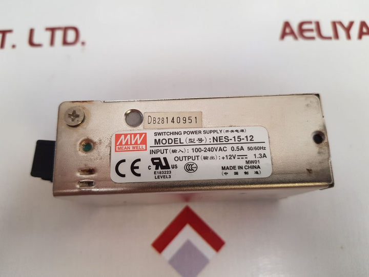 Mean Well Nes-15-12 Switching Power Supply 300V 10A

