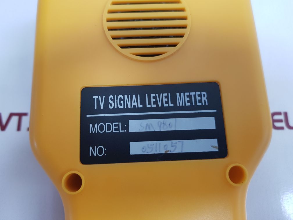 Satvision Sm-9801 Tv Signal Level Meter With Case
