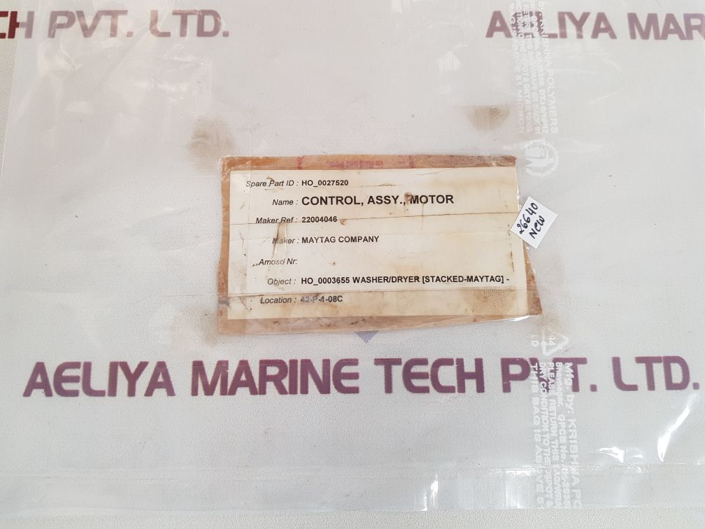 Maytag 6 2726410 washer motor control board