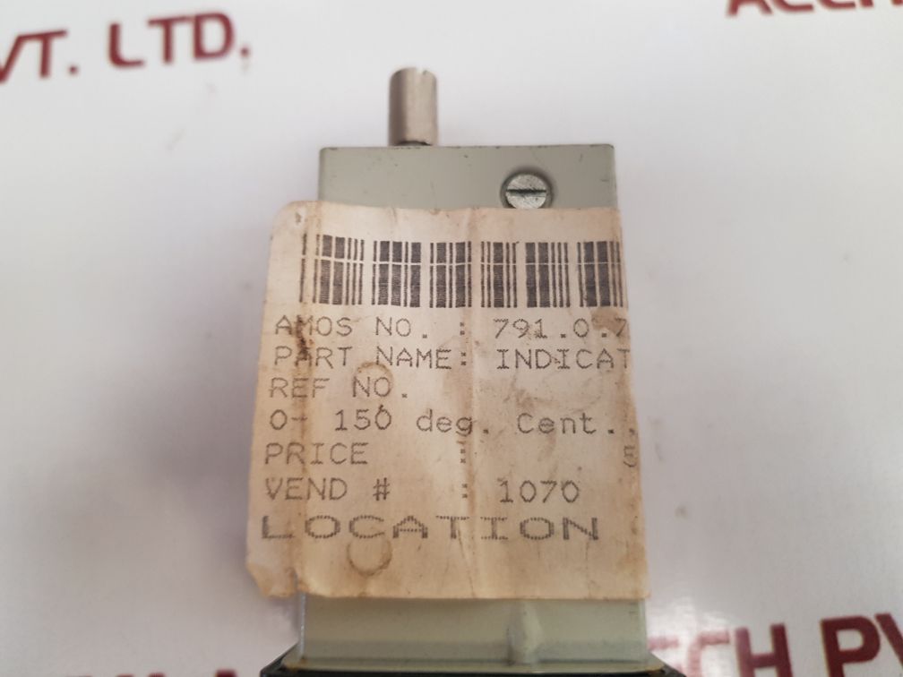 Camille Bauer 0 To 150°C Mounting Indicator Panel
