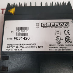 Gefran 1600-drr0V0-0000-000 Temperature Controller F031426

