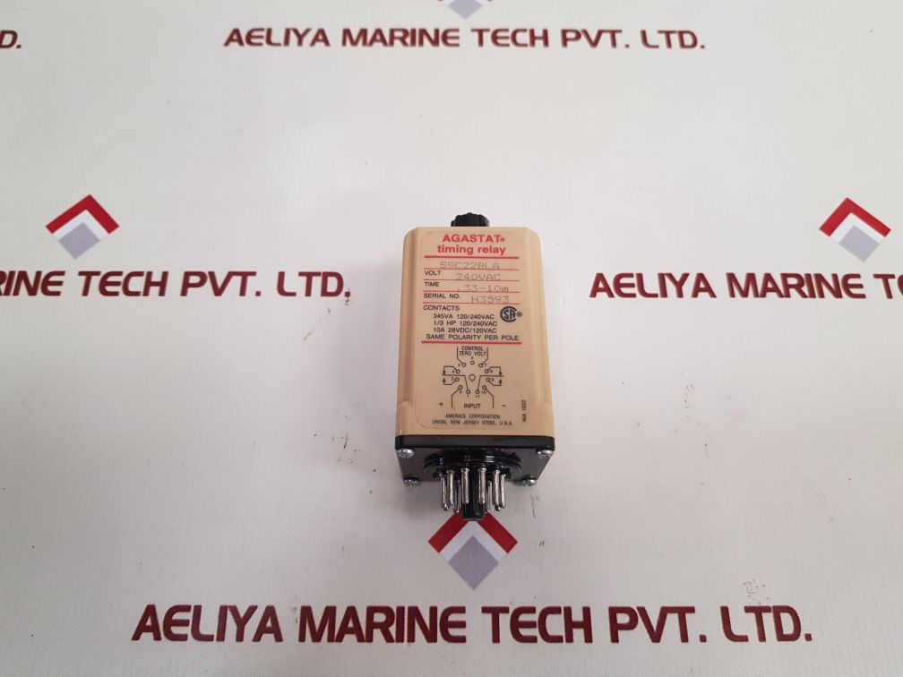 Agastat Ssc22Bla Timing Relay 33-10M
